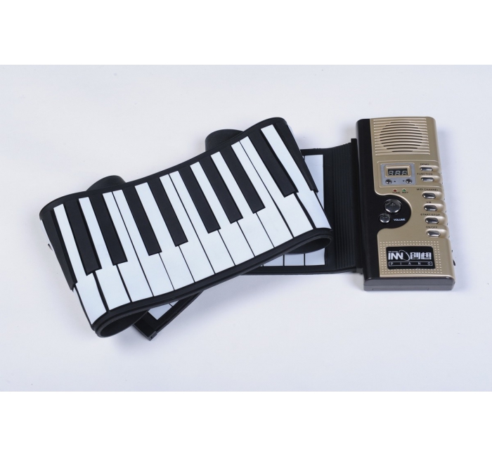 创想 手卷钢琴61键 第6代  可折叠便携式电子琴 琴键加厚